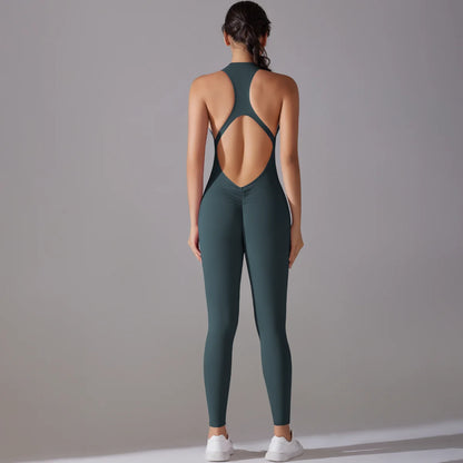 Body Femme Contrôle du Ventre Remontant de Fessiers Sports Shapewea Tenue de Fitness Combinaison de Yoga Vêtements de Sport pour Femme Push-Up.