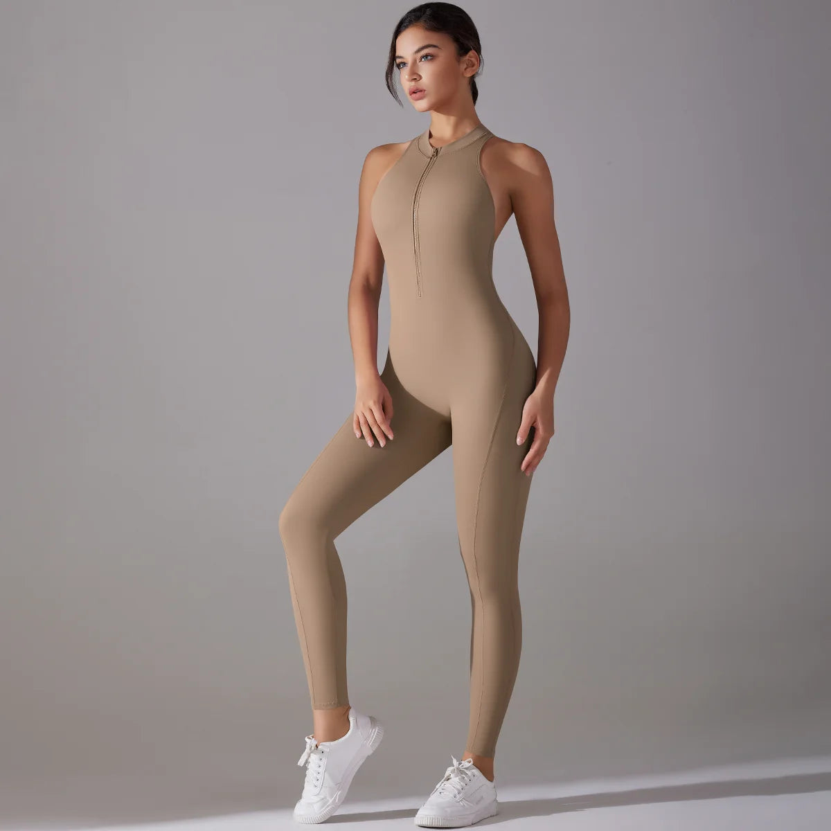 Body Femme Contrôle du Ventre Remontant de Fessiers Sports Shapewea Tenue de Fitness Combinaison de Yoga Vêtements de Sport pour Femme Push-Up.