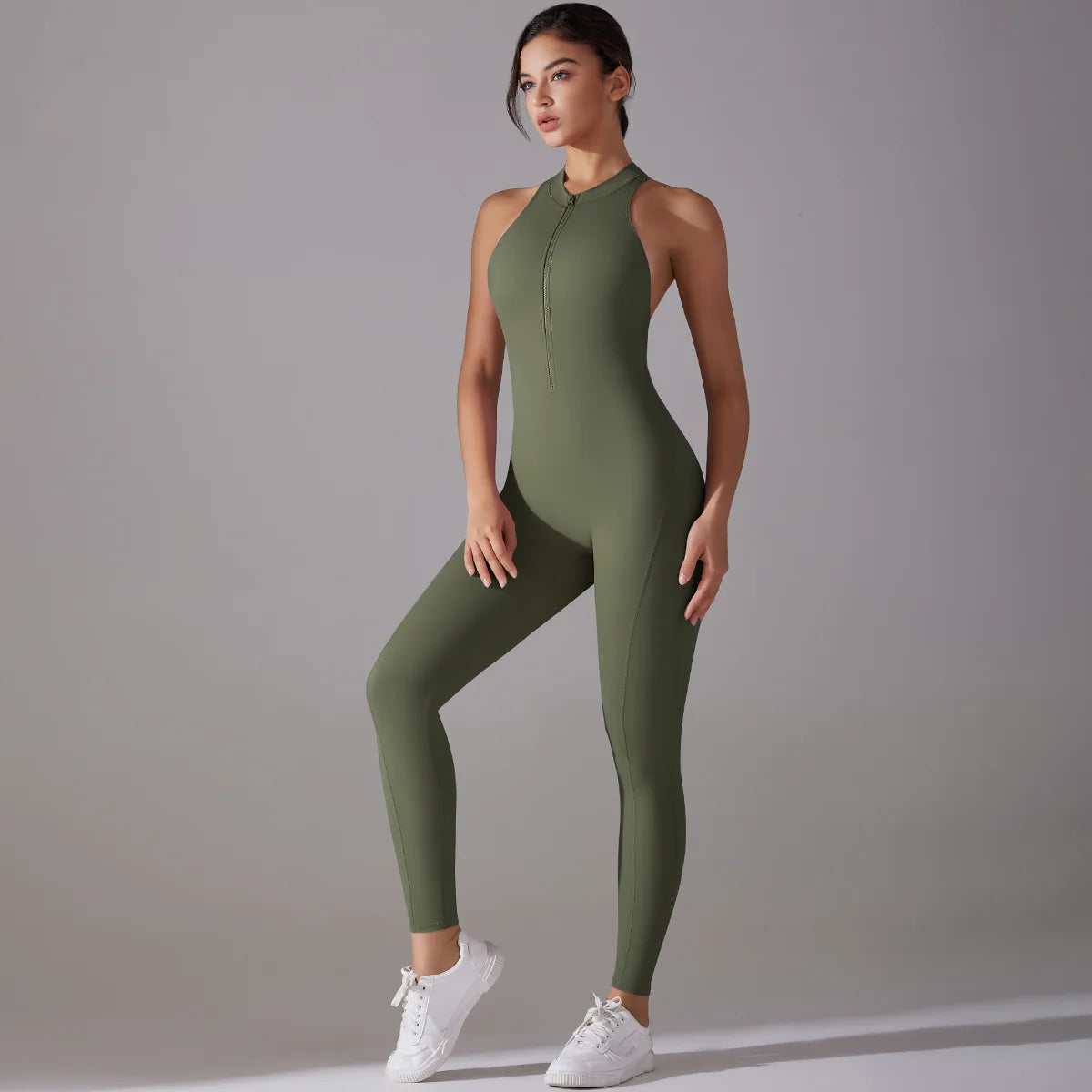 Body Femme Contrôle du Ventre Remontant de Fessiers Sports Shapewea Tenue de Fitness Combinaison de Yoga Vêtements de Sport pour Femme Push-Up.